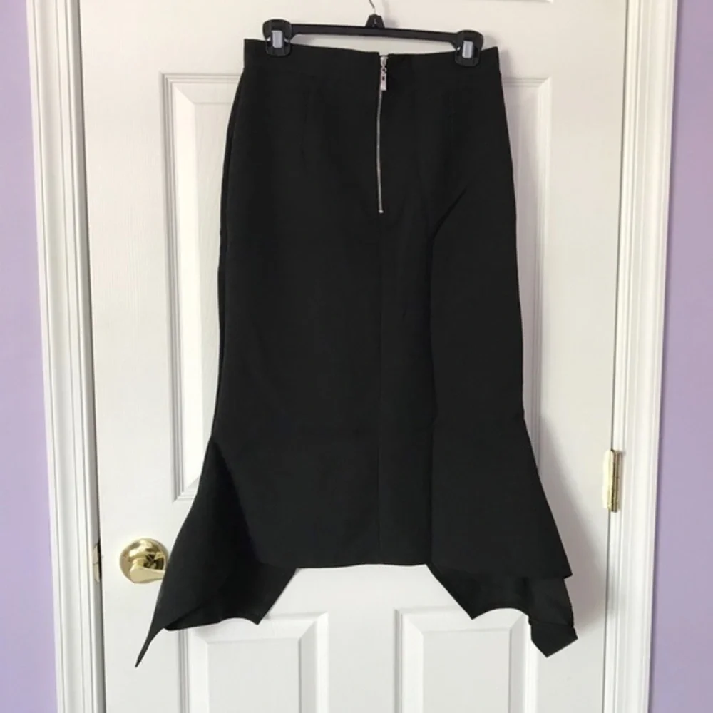 Black 2 piece midi skirt set - Picture 4 of 7